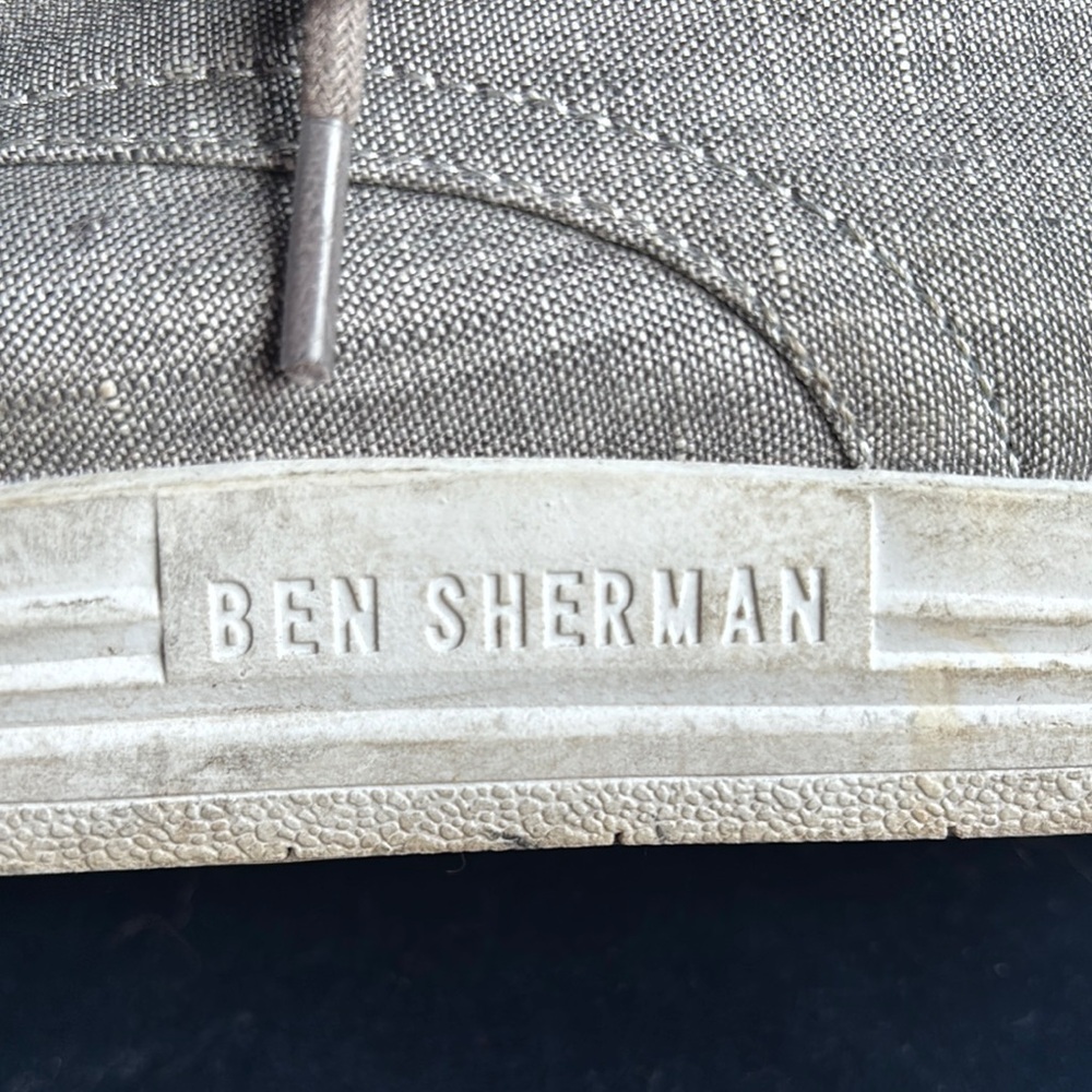 Ben Sherman Men's Casual Lace-Up Shoes in Grey Size 11 - Picture 2 of 10